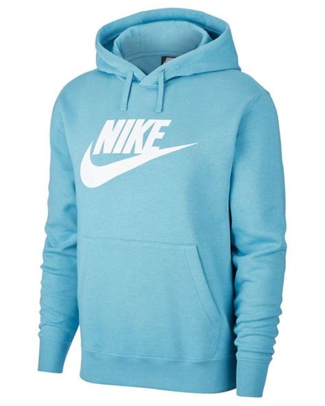 hoodie nike blauw|nike blue pullover hoodie.